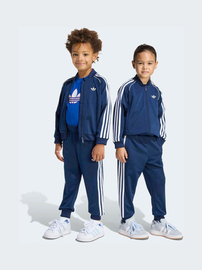 adidas Originals Blue SST Little Kids Tracksuit image 1