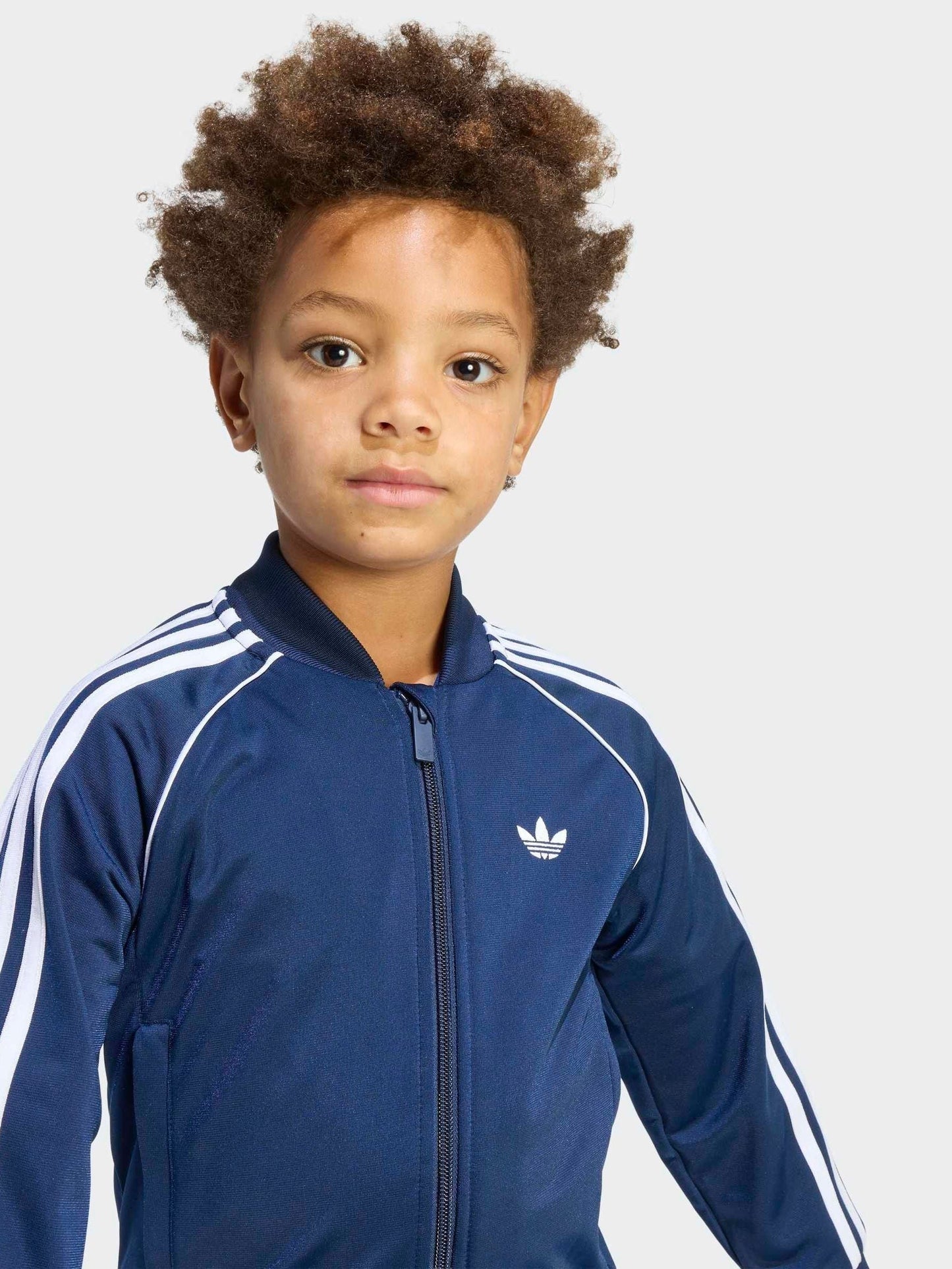 adidas Originals Blue SST Little Kids Tracksuit image 4