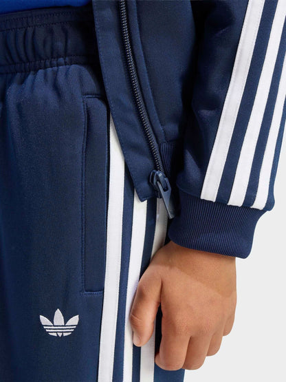 adidas Originals Blue SST Little Kids Tracksuit image 5