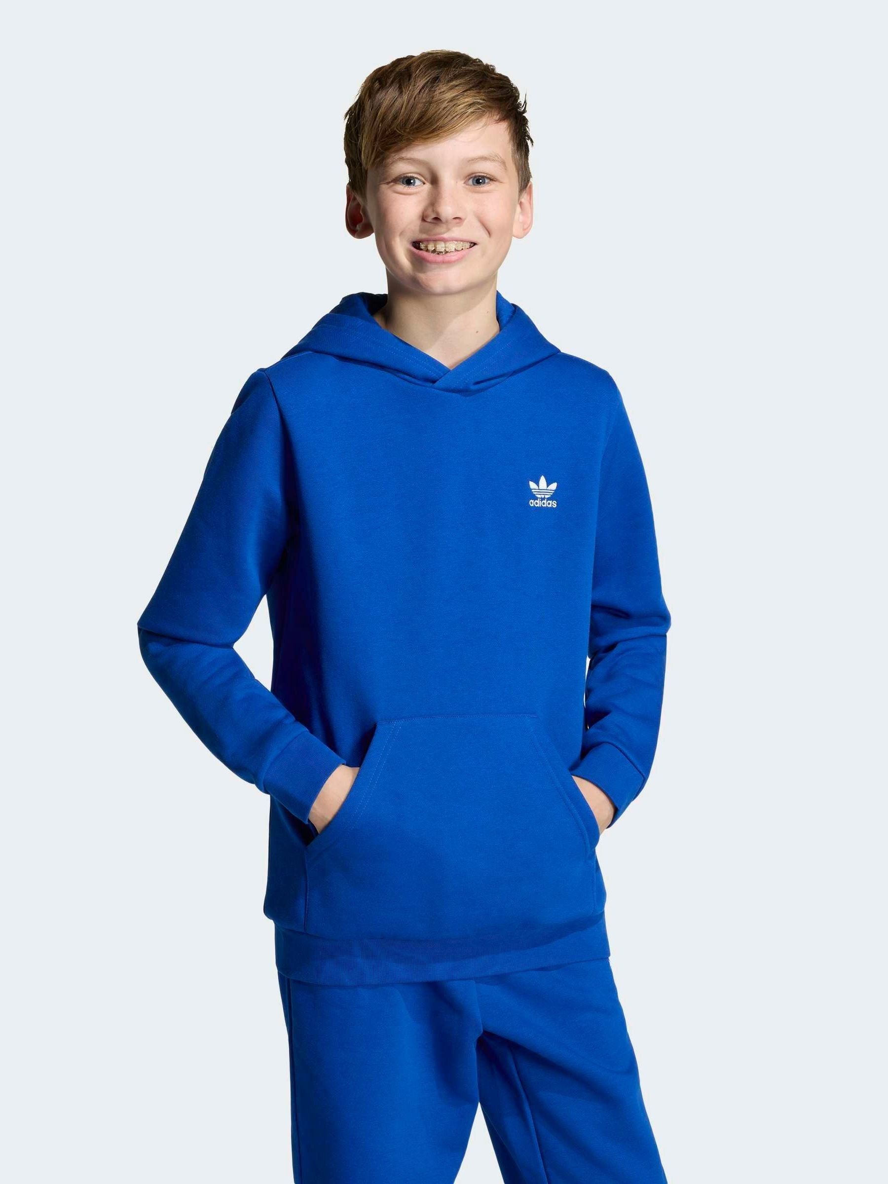 Dsiney Kidz - adidas Originals Blue Blue French Terry Hoodie image 1