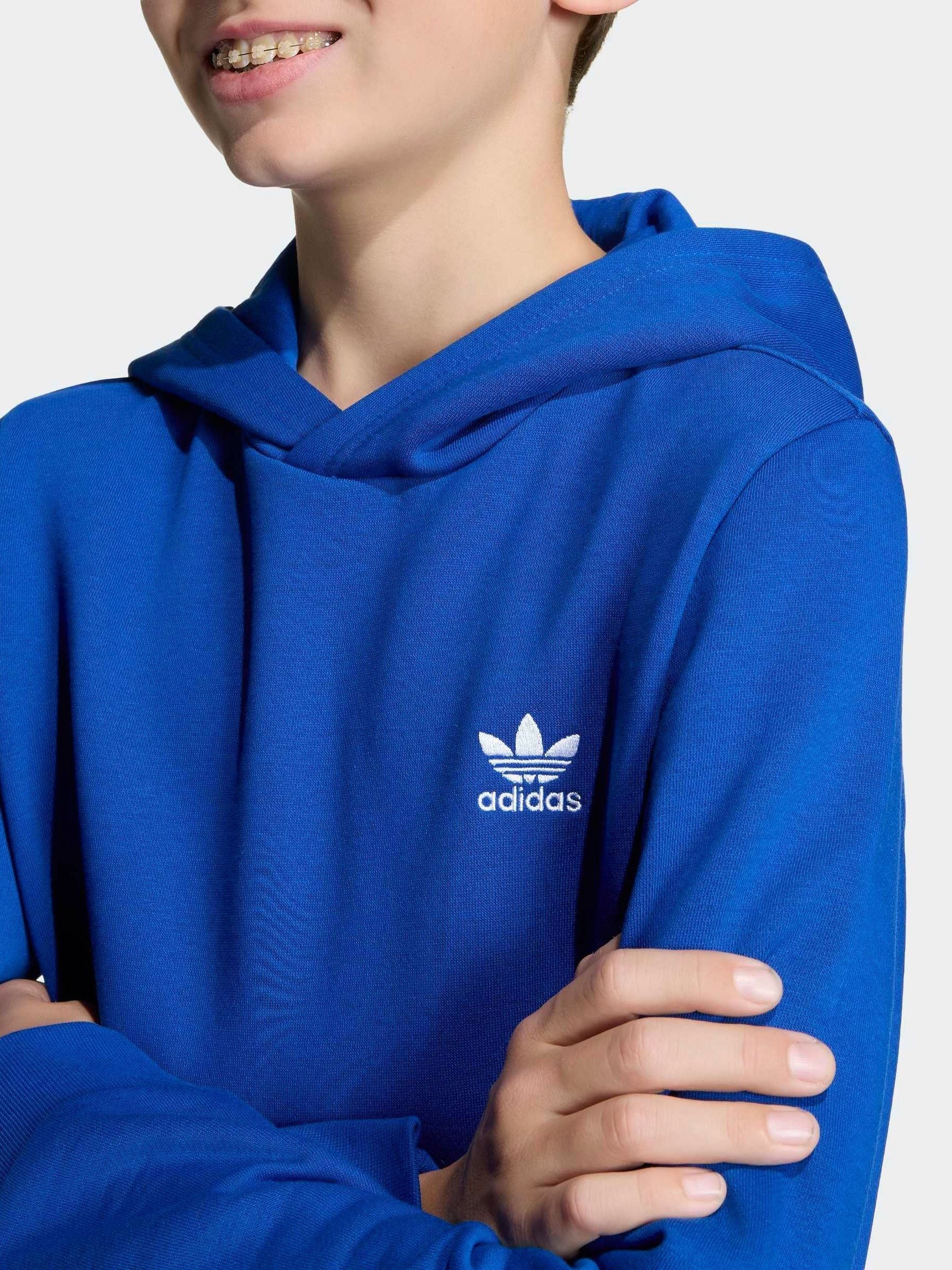 Dsiney Kidz - adidas Originals Blue Blue French Terry Hoodie image 4