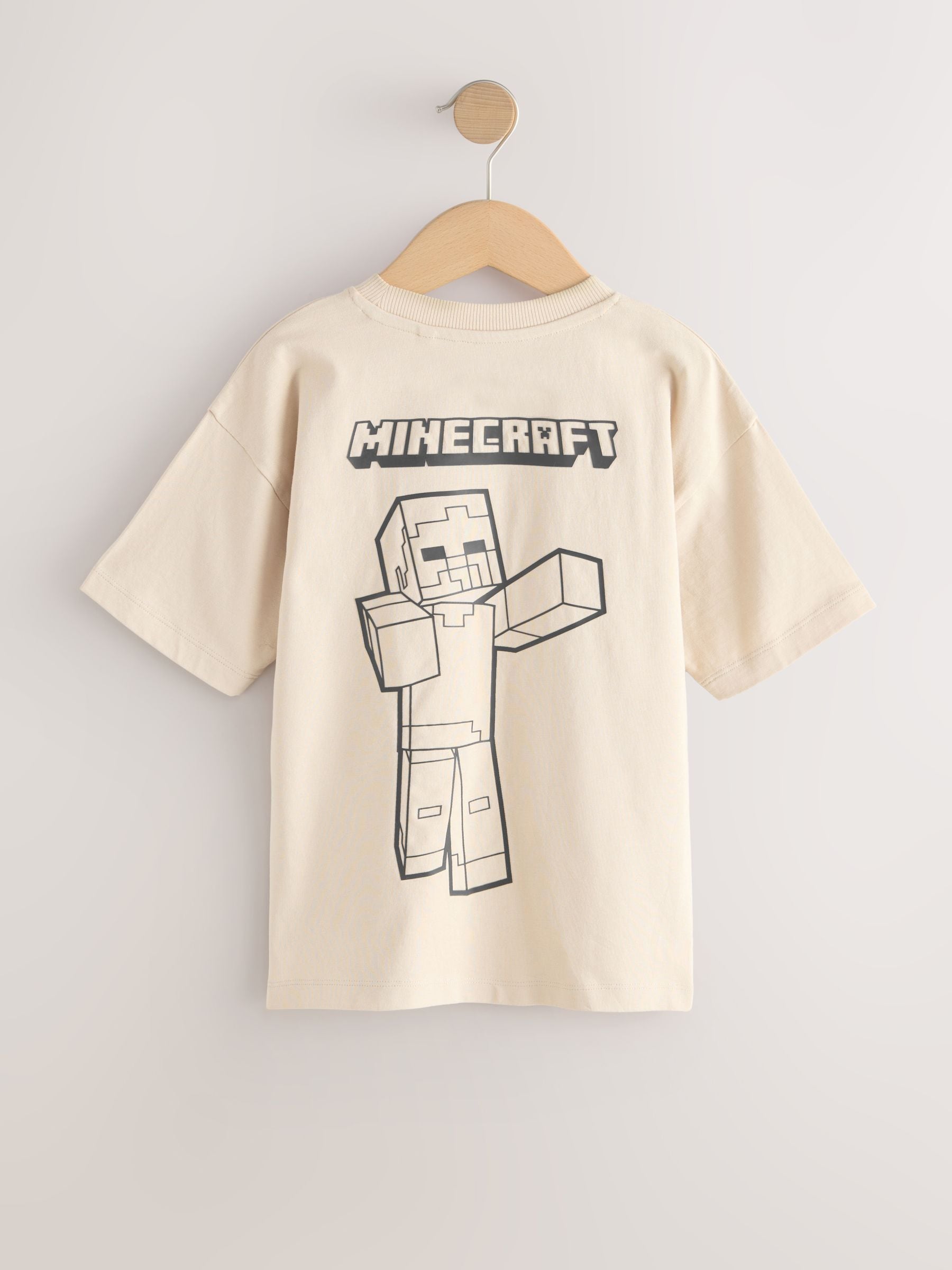 Dsiney Kidz - Stone/Black 2 Pack Minecraft T-Shirt (3-16yrs) image 3
