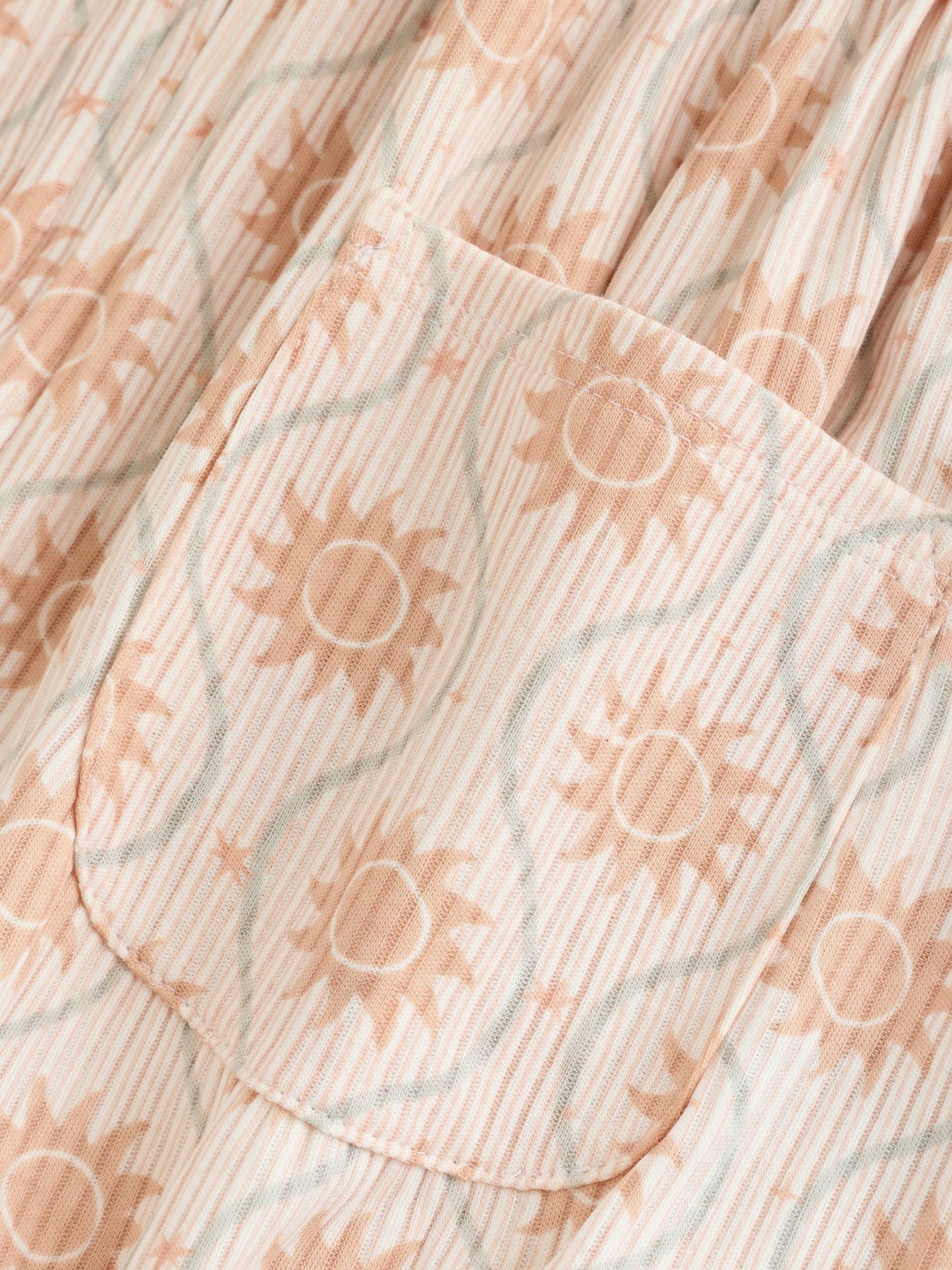 Orange Tonal Patterned Zip Through Baby Rompers 3 Pack image 4
