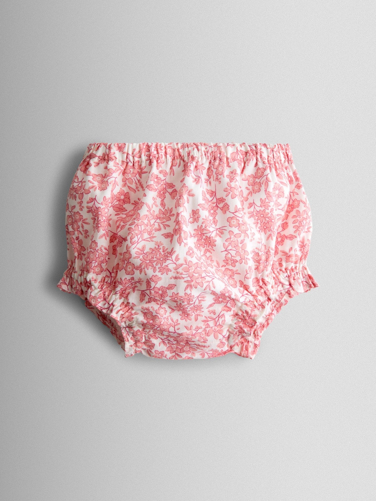 JoJo Maman Bébé Light Pink Garden Floral Smocked Woven Dress image 5