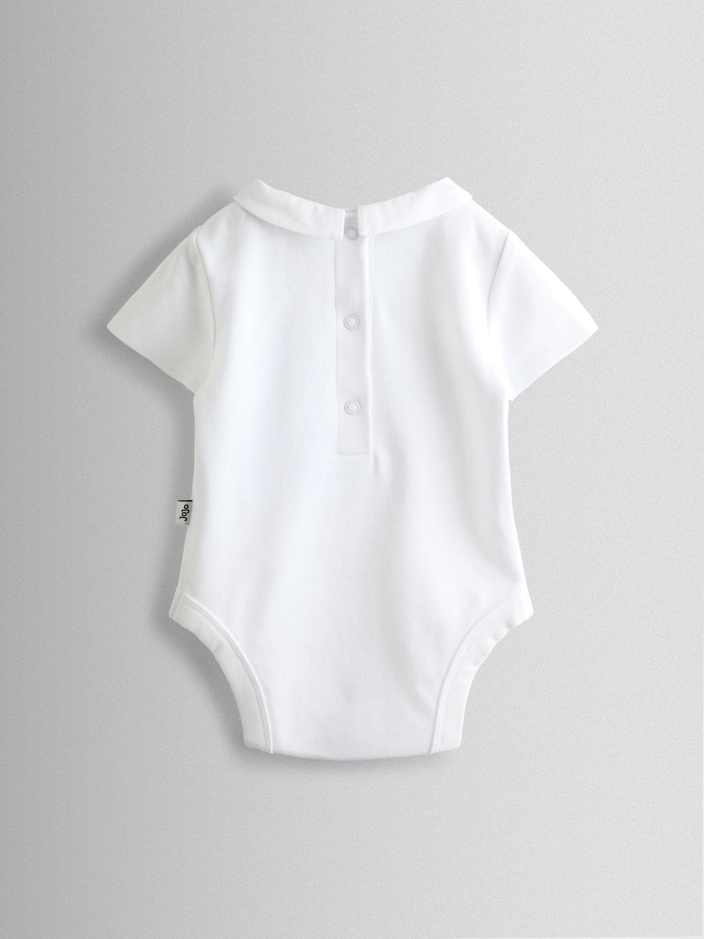 JoJo Maman Bébé White Embroidered Collar Body image 2