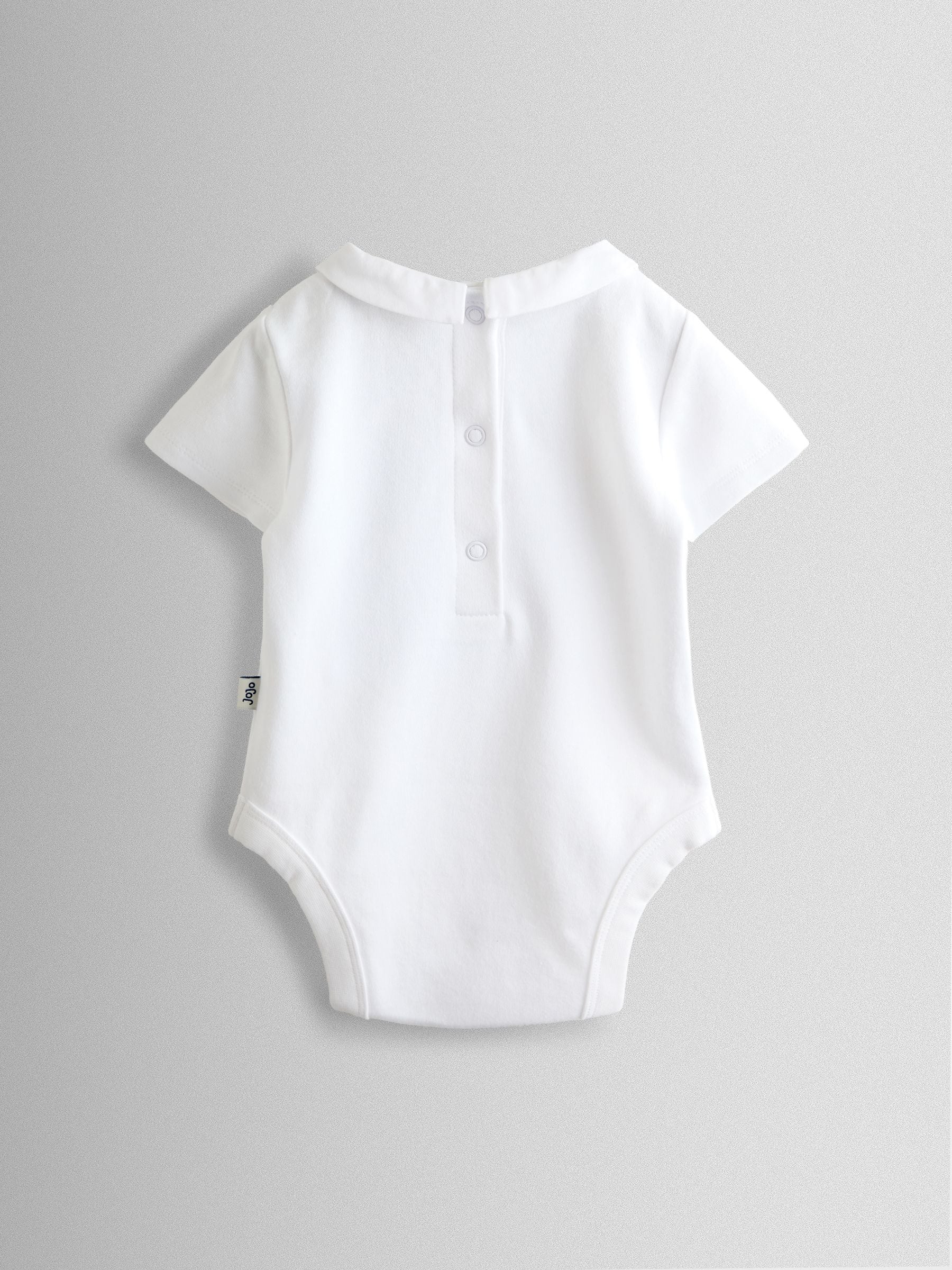 JoJo Maman Bébé White Embroidered Collar Body image 2