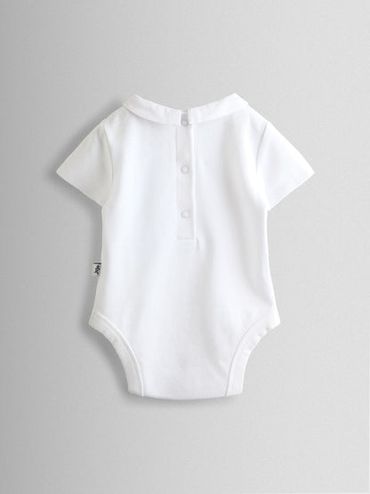 JoJo Maman Bébé White Embroidered Collar Body image 2
