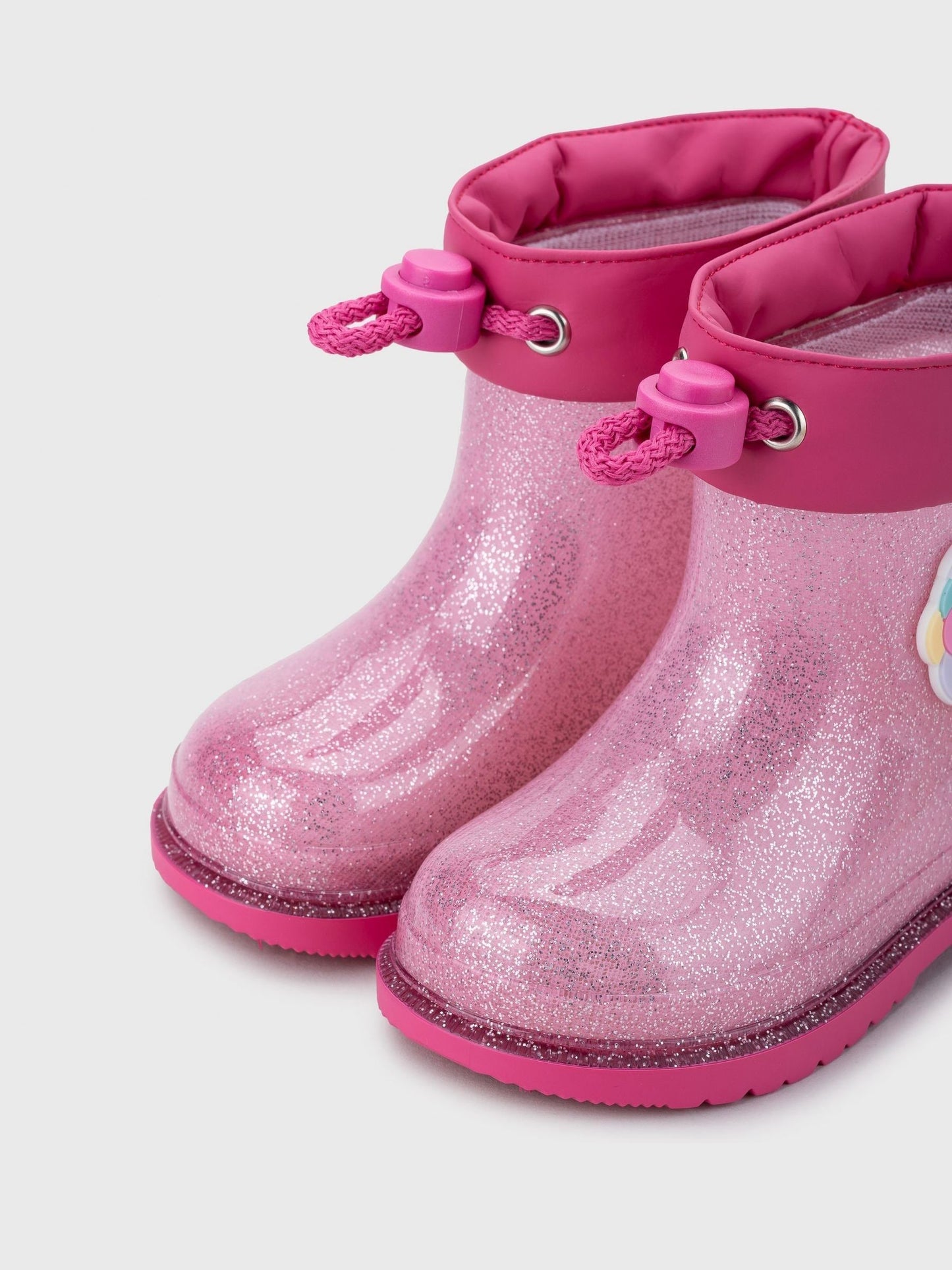 Igor Pink Glitter Unicorn Ankle Wellies image 4
