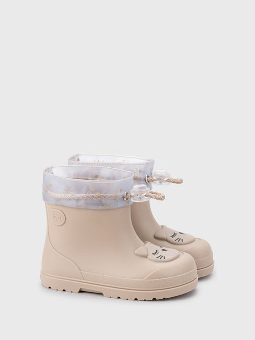 Igor Natural Mendi Cat Ankle Wellies image 1