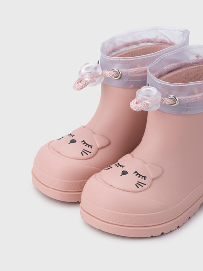 Igor Pink Mendi Cat Ankle Wellies image 3