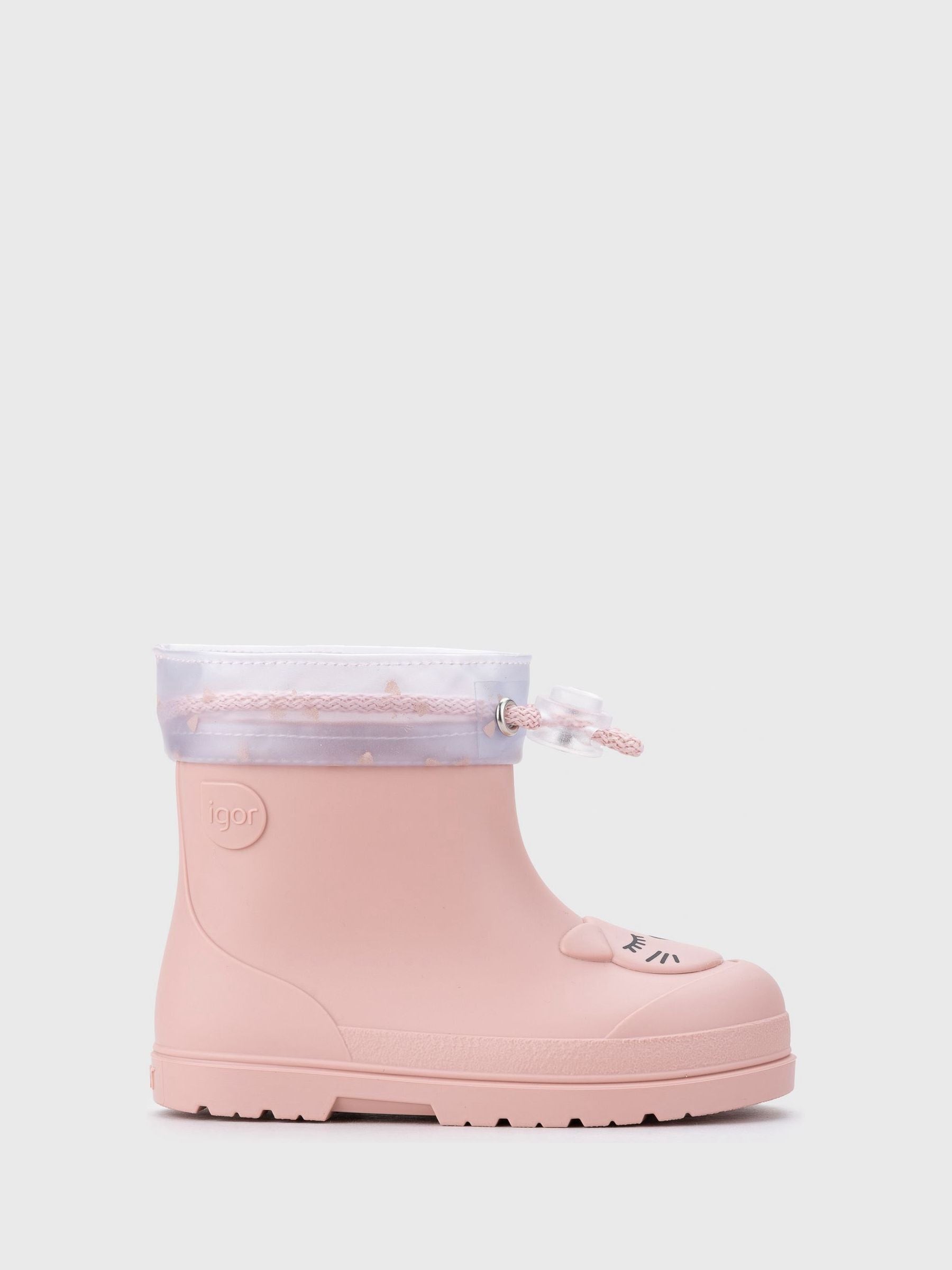 Igor Pink Mendi Cat Ankle Wellies image 4