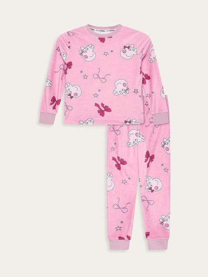 Brand Threads Pink Peppa Pig Fleece Pyjamas Set - image 6
