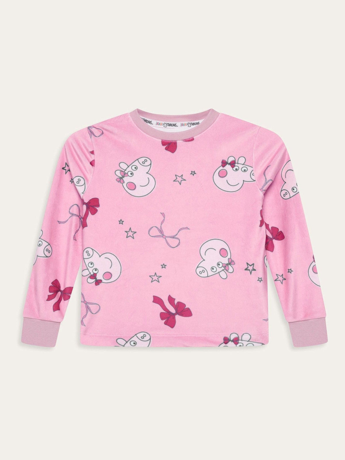 Brand Threads Pink Peppa Pig Fleece Pyjamas Set - image 7