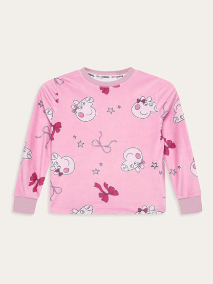 Brand Threads Pink Peppa Pig Fleece Pyjamas Set - image 7