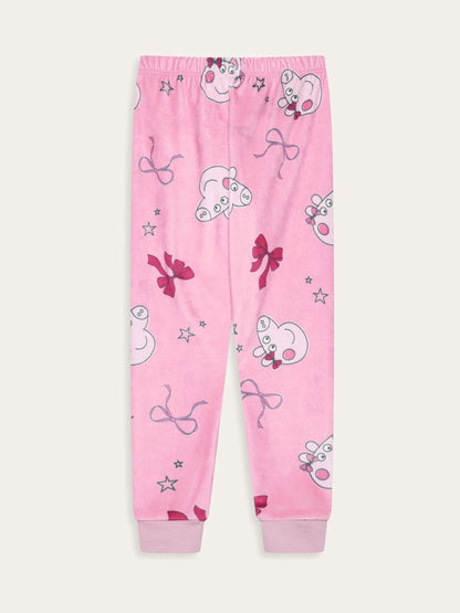 Brand Threads Pink Peppa Pig Fleece Pyjamas Set - image 8