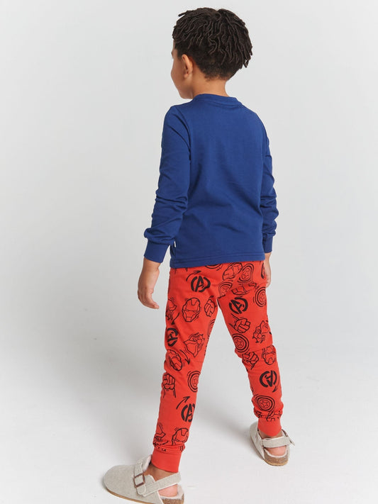 Dsiney Kidz - Brand Threads Blue Marvel Pyjamas Set image 2