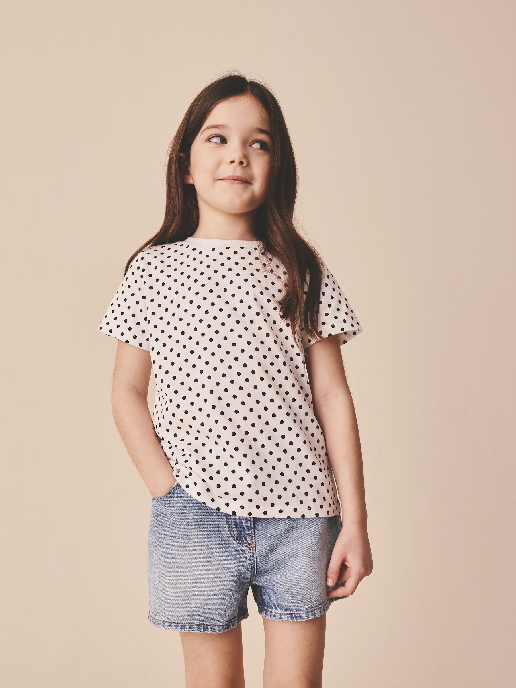 Dsiney Kidz - Monochrome Spot T-Shirt (3-16yrs) image 2