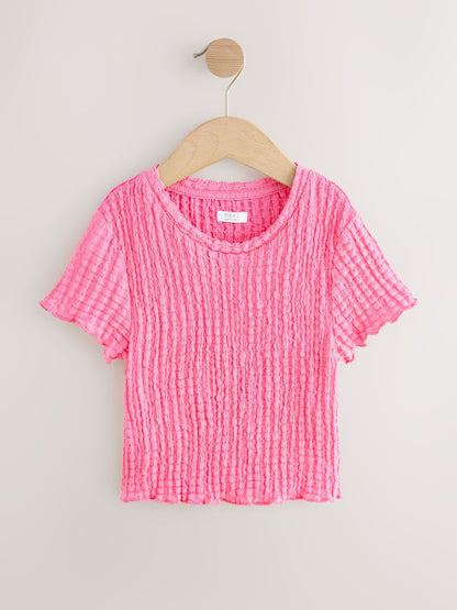 Dsiney Kidz - Pink Textured T-Shirt (3-16yrs) image 4