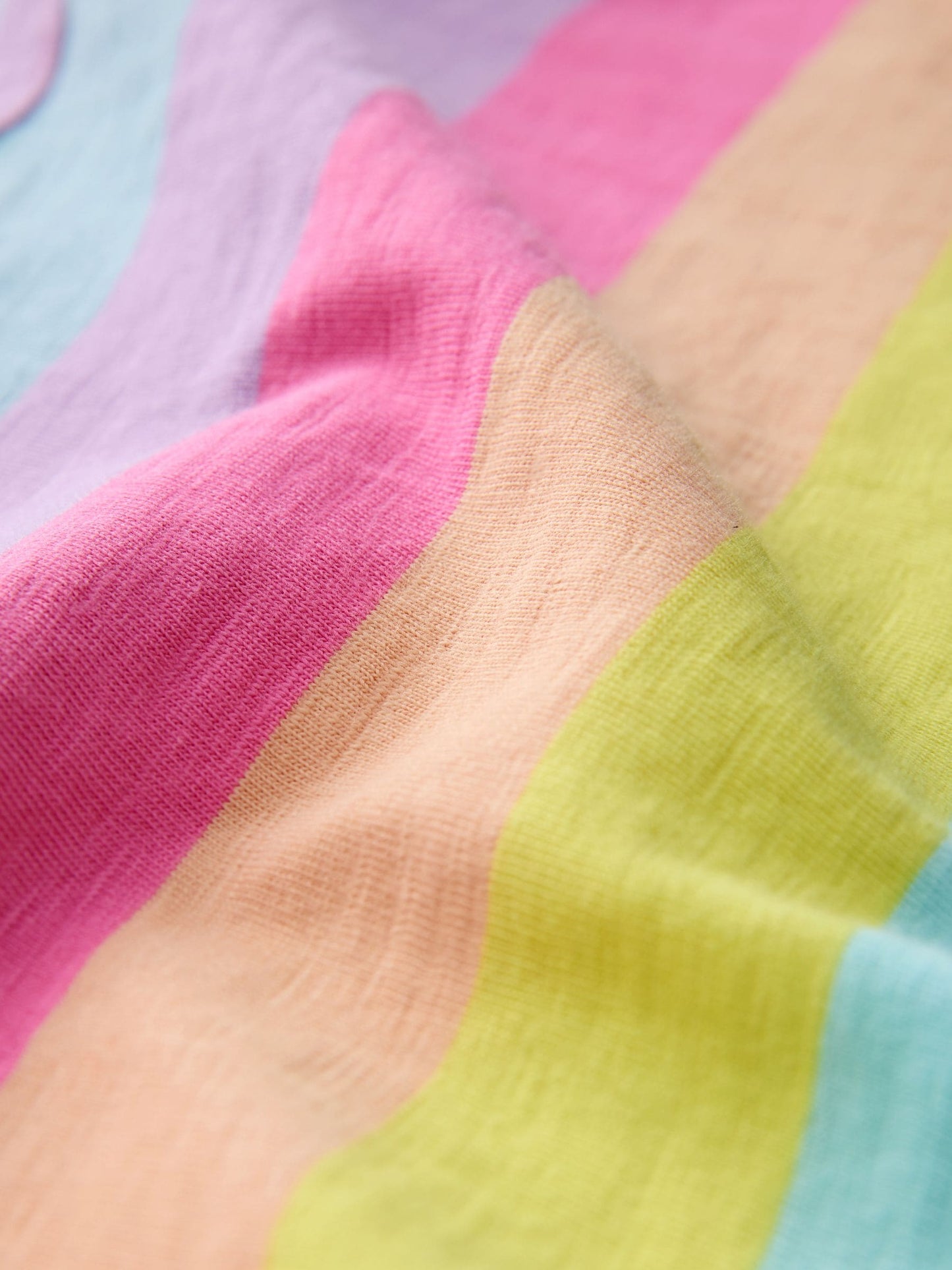 Dsiney Kidz - Rainbow Stripe Daisy Pocket T-Shirt (12mths-12yrs) image 8