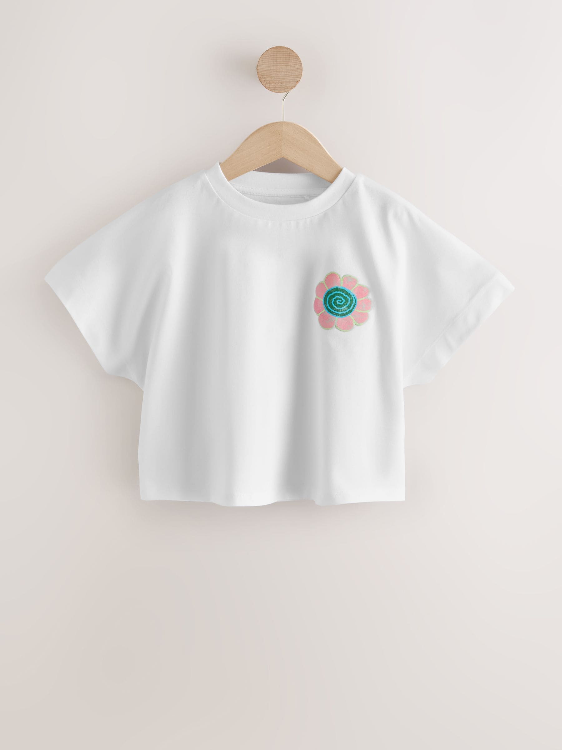 Dsiney Kidz - Pink/Green Boxy Graphic T-Shirts 3 Pack (3-16yrs) image 4