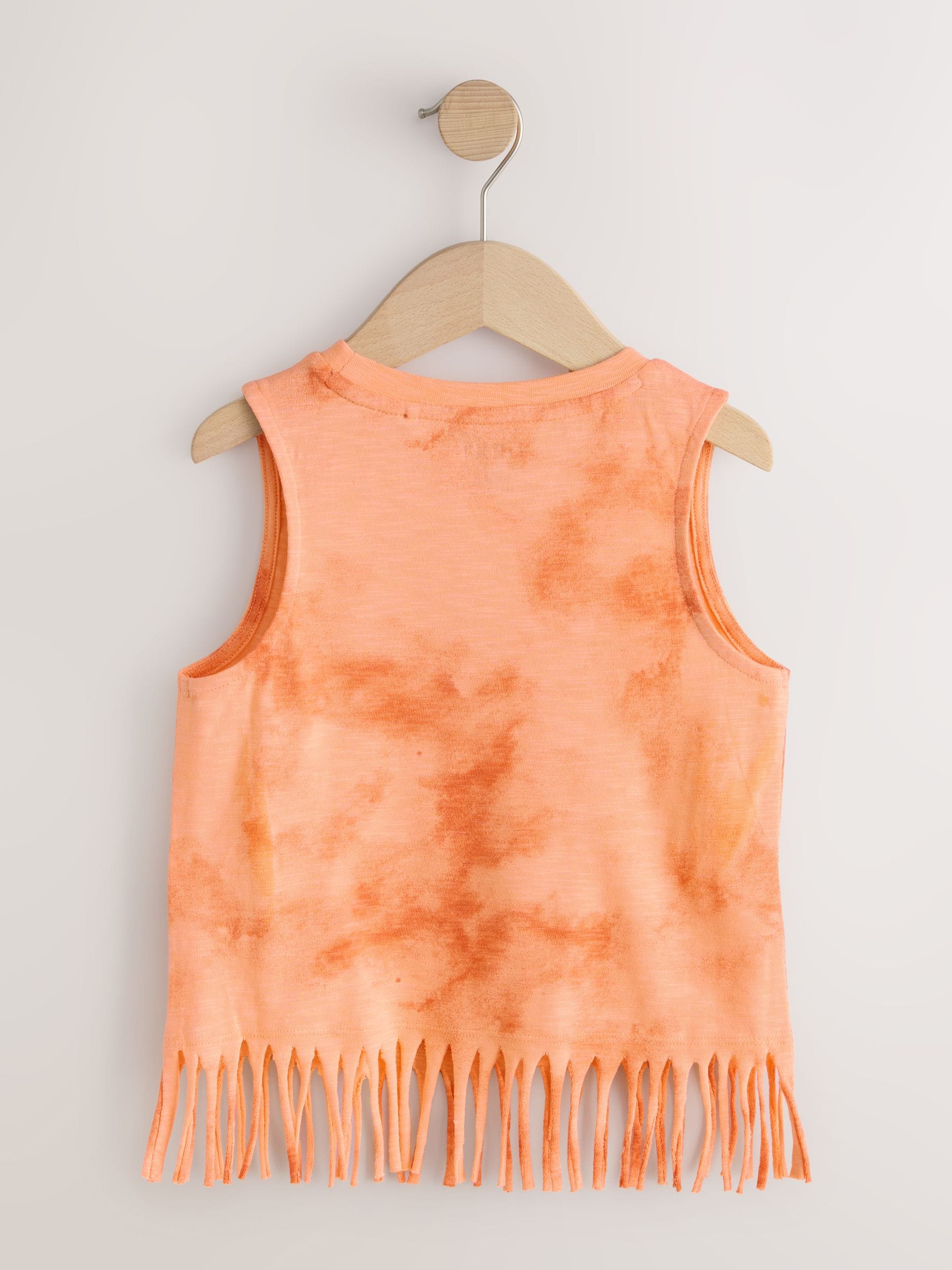 Dsiney Kidz - Orange Sun Fringe Sequin Vest (3-16yrs) image 6