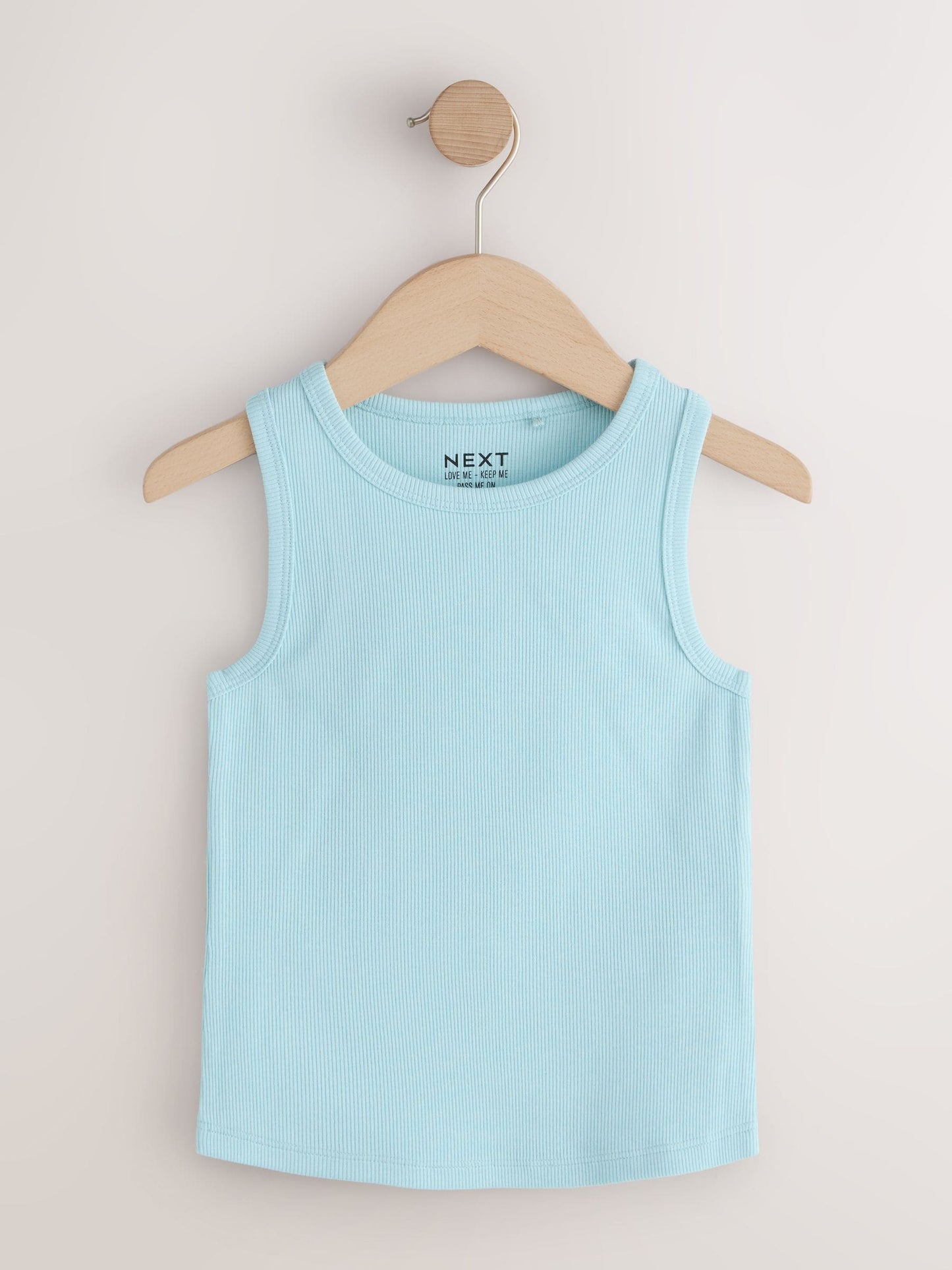 Dsiney Kidz - Multi Pastel Ribbed Vests 7 Pack (3-16yrs) image 7
