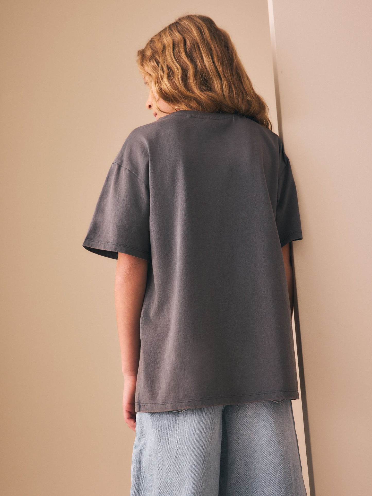 Dsiney Kidz - Grey Disney Dumbo Oversized Graphic T-Shirt (3-16yrs) image 4