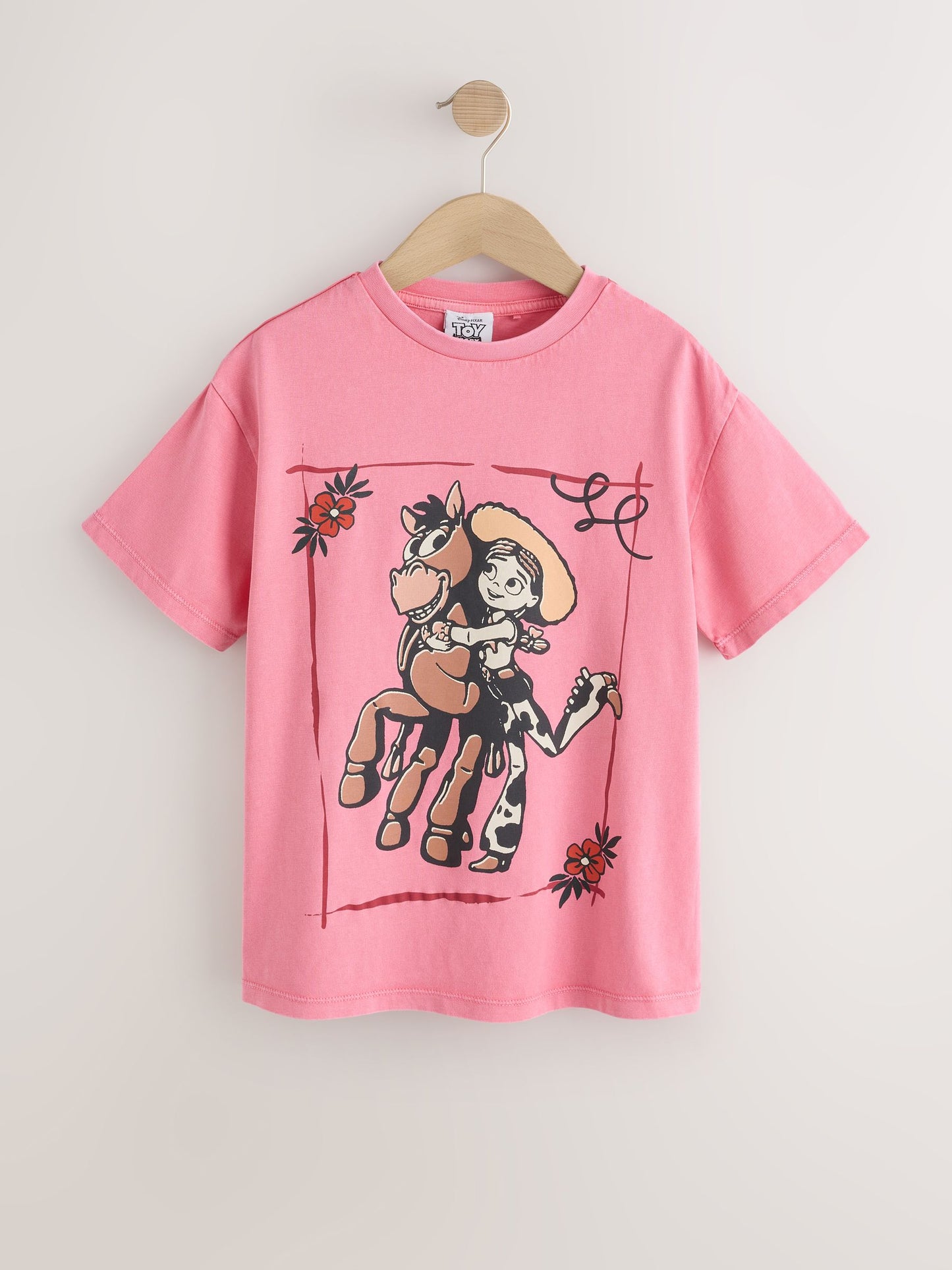 Dsiney Kidz - Pink Jessie Oversized Graphic T-Shirt (3-16yrs) image 4