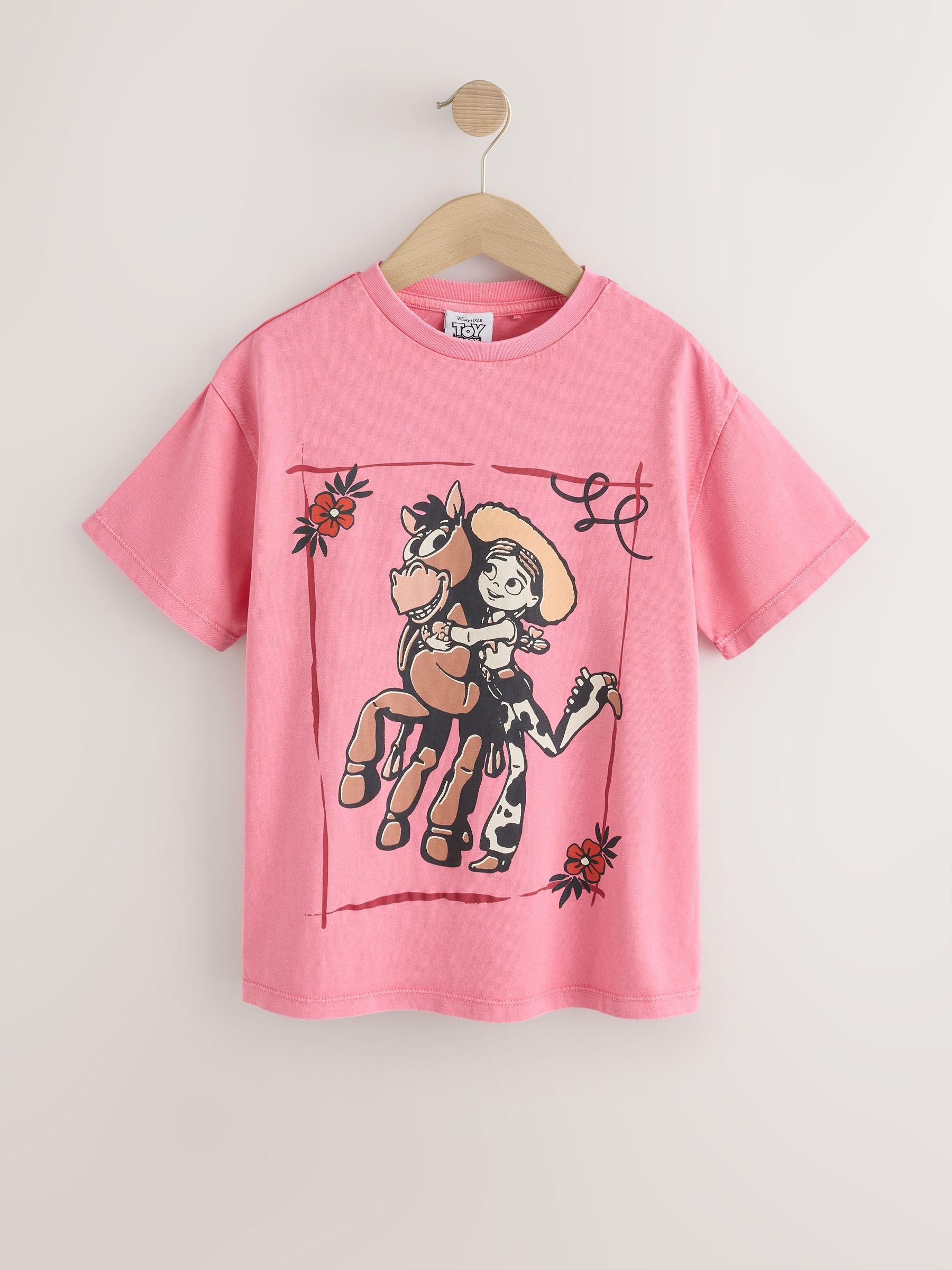 Dsiney Kidz - Pink Jessie Oversized Graphic T-Shirt (3-16yrs) image 4
