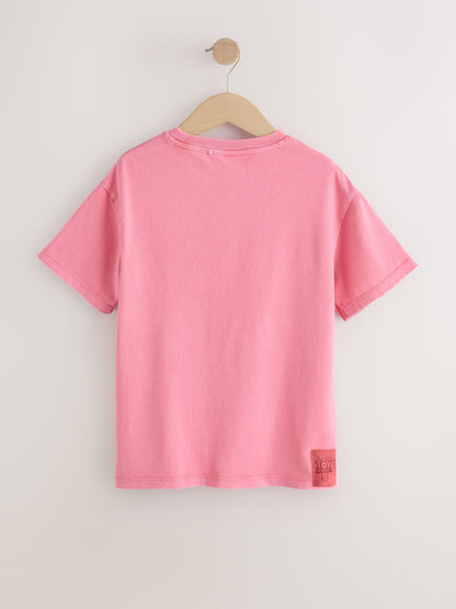 Dsiney Kidz - Pink Jessie Oversized Graphic T-Shirt (3-16yrs) image 5