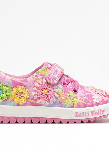 Lelli Kelly Pink Eloise Strap Trainers image 1