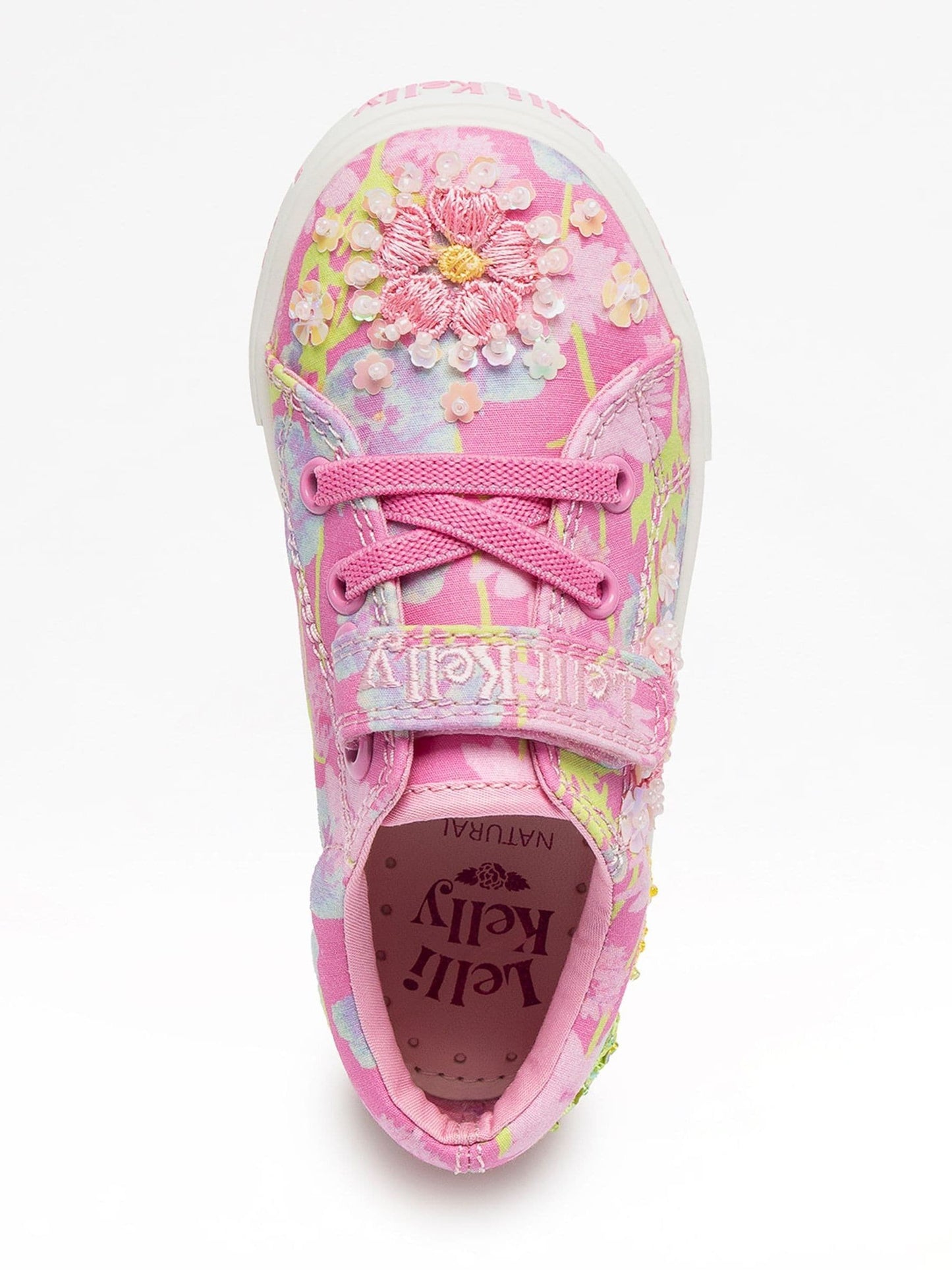 Lelli Kelly Pink Eloise Strap Trainers image 3