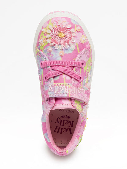 Lelli Kelly Pink Eloise Strap Trainers image 3