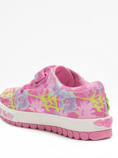 Lelli Kelly Pink Eloise Strap Trainers image 4