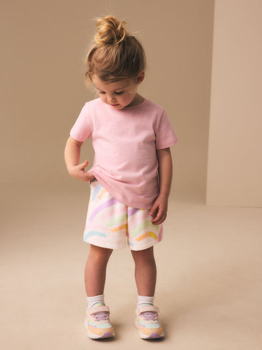 Rainbow Sweat Shorts (3mths-7yrs) image 2