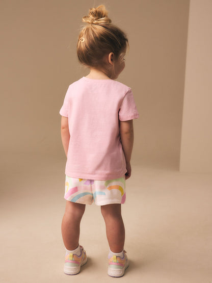 Rainbow Sweat Shorts (3mths-7yrs) image 3