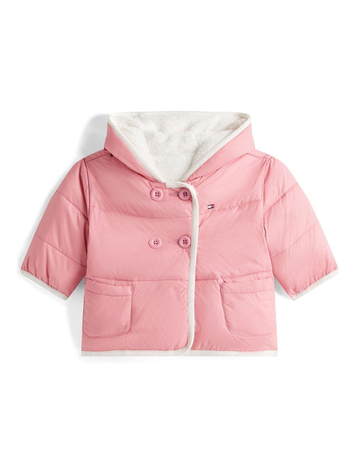 Dsiney Kidz - Tommy Hilfiger Pink Reversible Teddy Fleece Jacket image 1