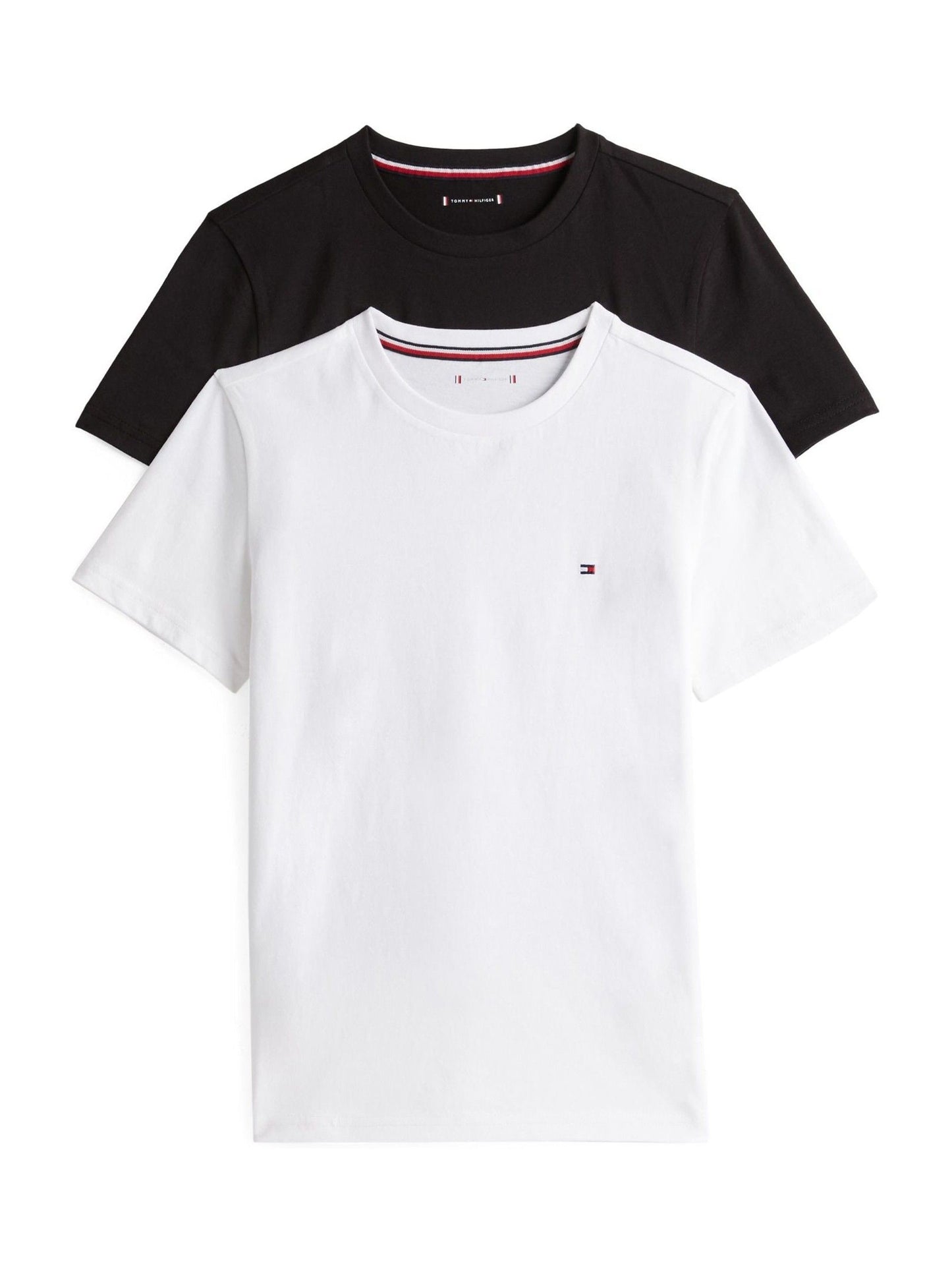Dsiney Kidz - Tommy Hilfiger Charcoal Black Short Sleeve Cotton T-Shirts 2 Pack image 1