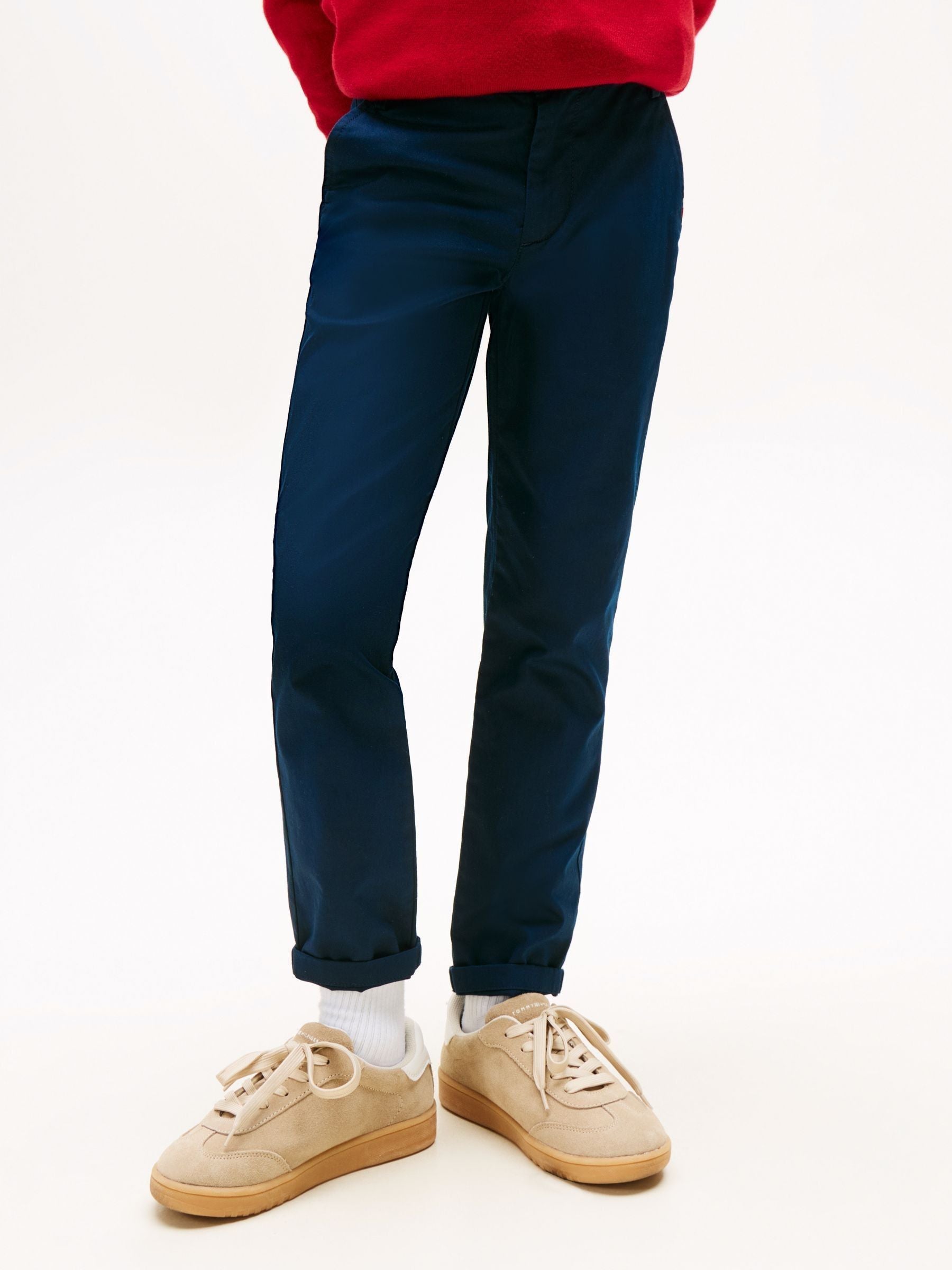 Tommy Hilfiger Blue 1985 Twill Regular Chinos image 3