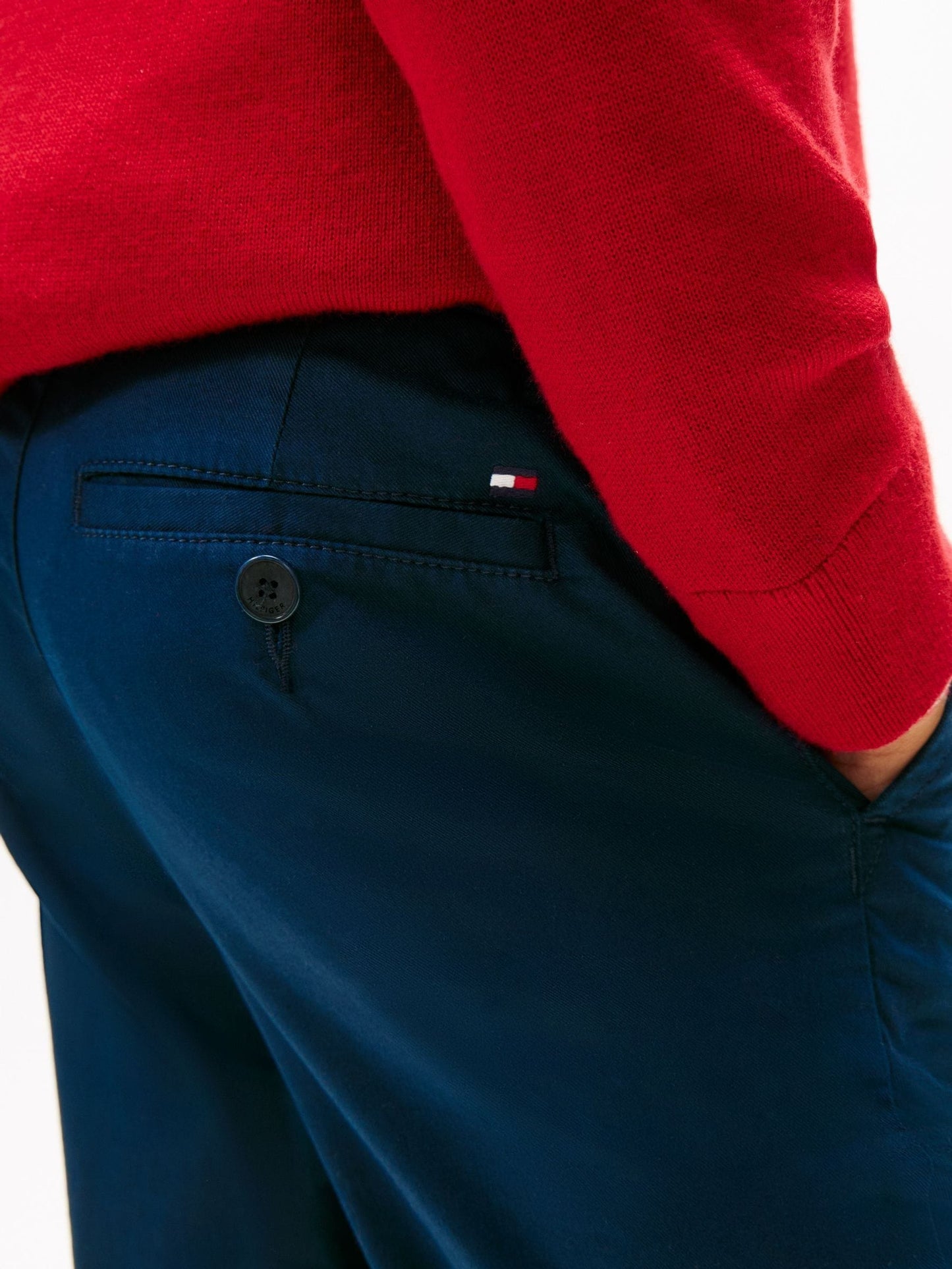 Tommy Hilfiger Blue 1985 Twill Regular Chinos image 4
