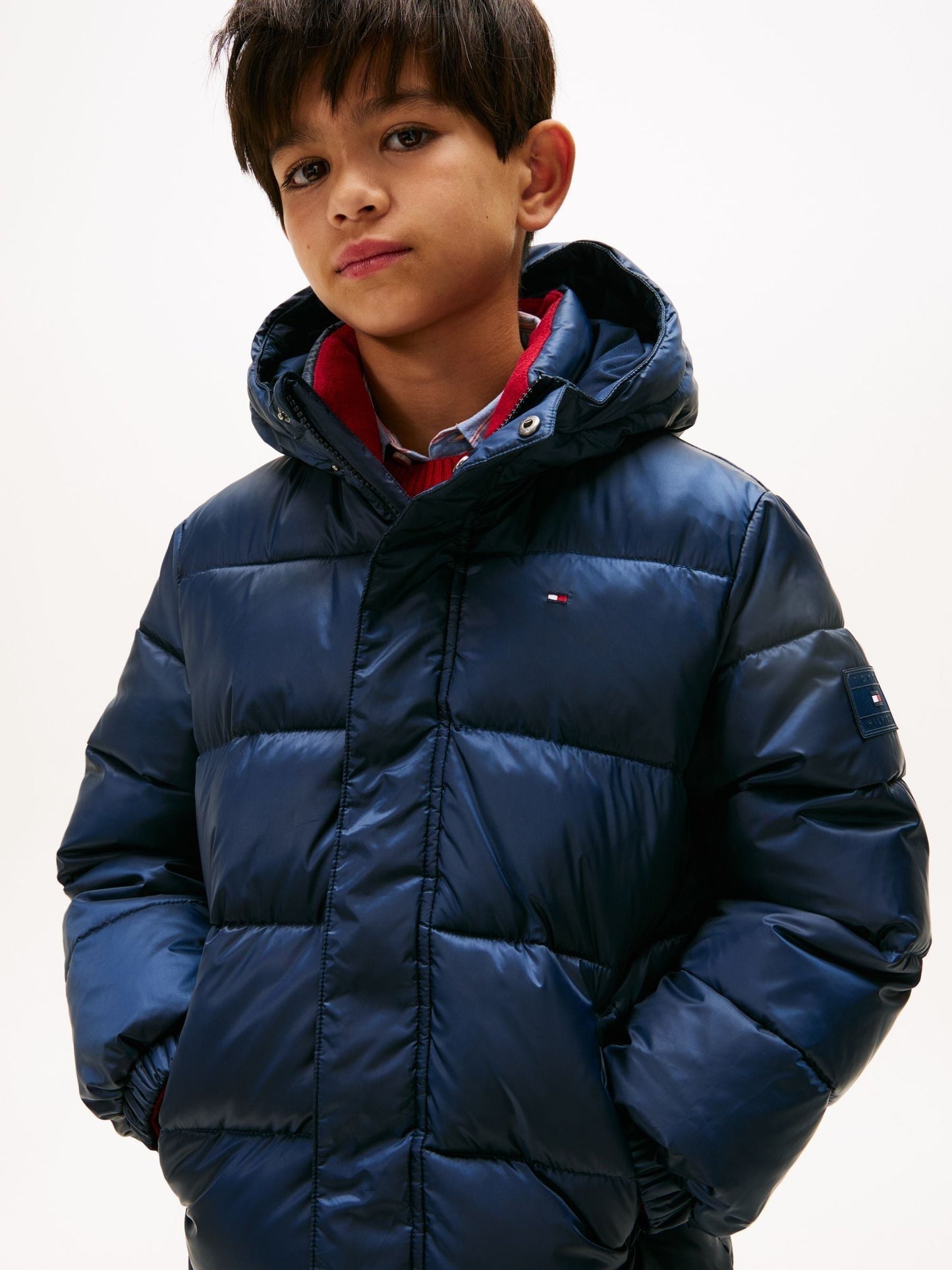 Dsiney Kidz - Tommy Hilfiger Blue Essential Padded Parka image 1