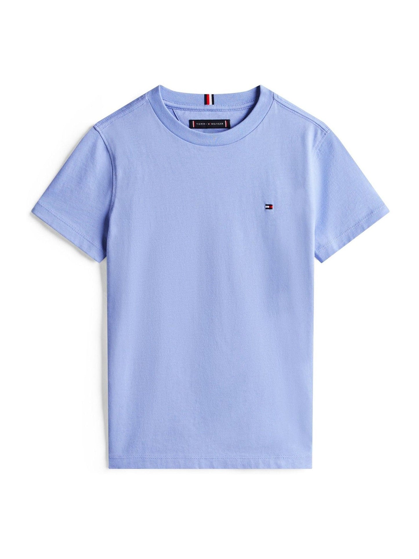 Tommy Hilfiger Blue Flag Embroidery Jersey T-Shirt image 5