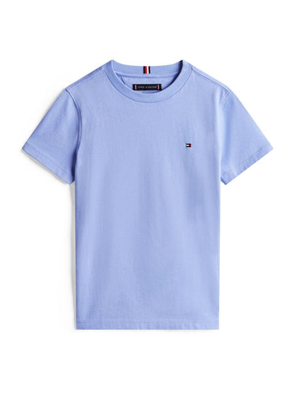 Tommy Hilfiger Blue Flag Embroidery Jersey T-Shirt image 5