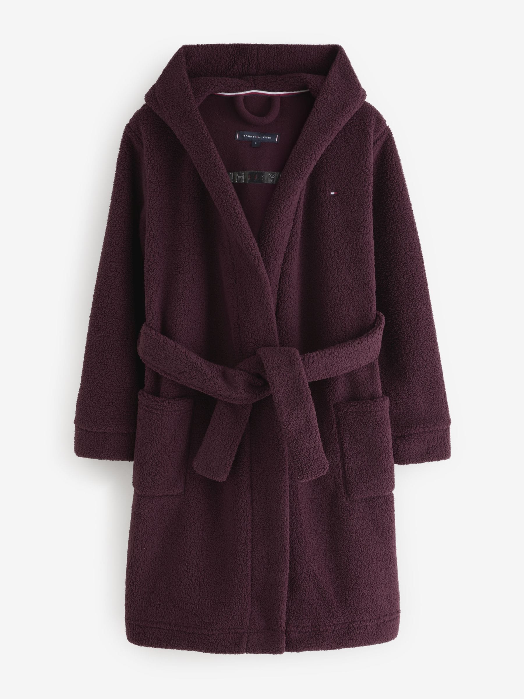 Tommy Hilfiger Red Kids Sherpa Robe image 1