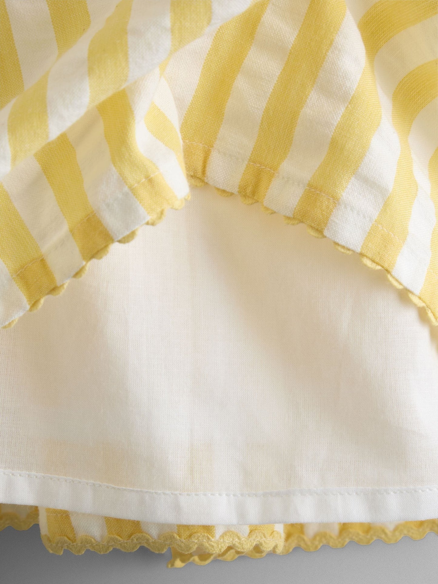 JoJo Maman Bébé Yellow Cross Back Appliqué Sundress image 5
