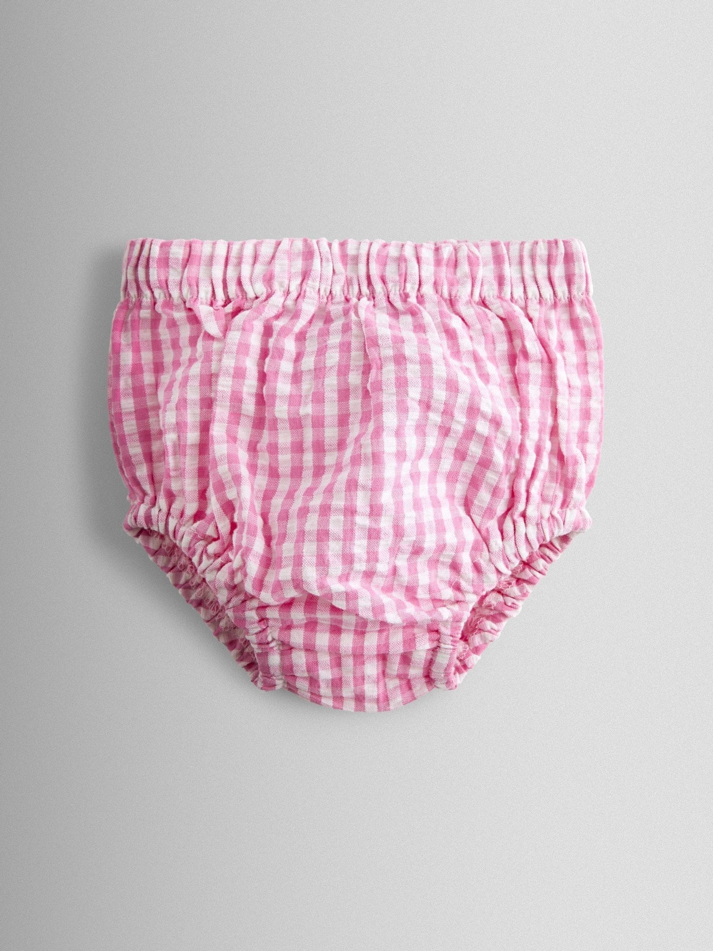 JoJo Maman Bébé Pink Gingham Nautical Embroidered Sailor Baby Dress image 4