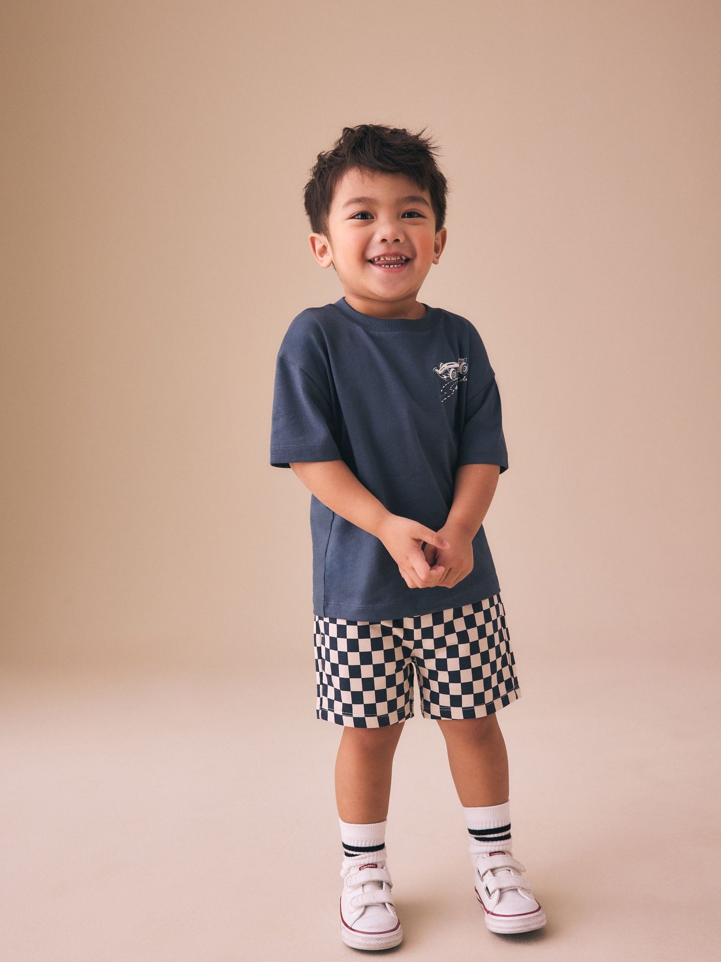 Dsiney Kidz - Blue Jersey Shorts (3mths-7yrs) image 2