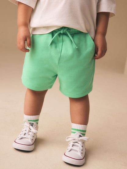 Bright Green Jersey Shorts (3mths-7yrs) image 4