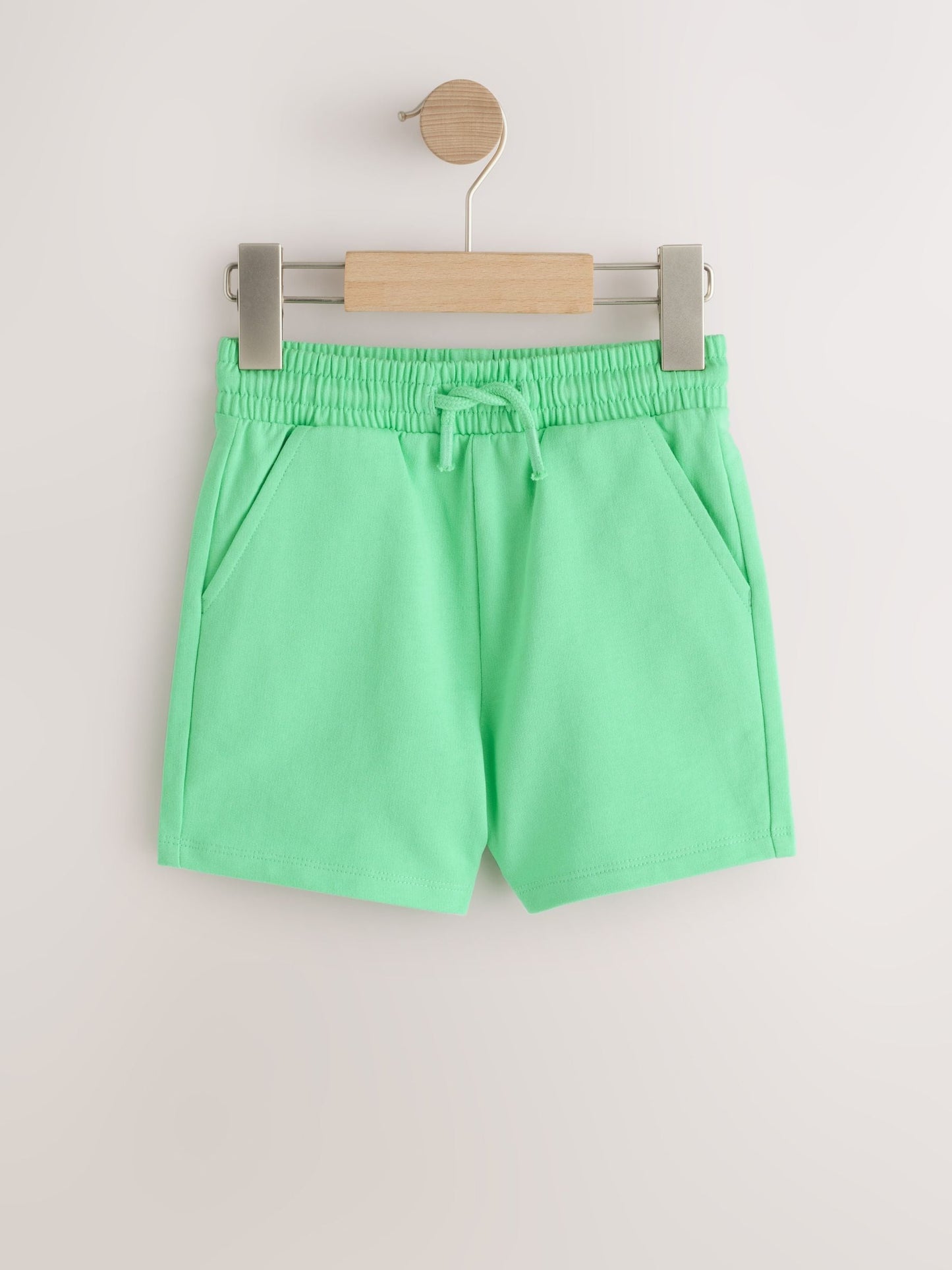 Bright Green Jersey Shorts (3mths-7yrs) image 5