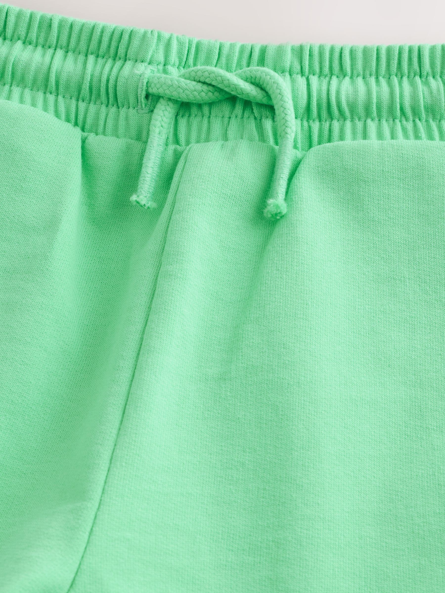 Bright Green Jersey Shorts (3mths-7yrs) image 7